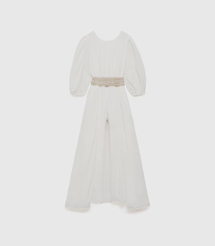 Bow long jumpsuit